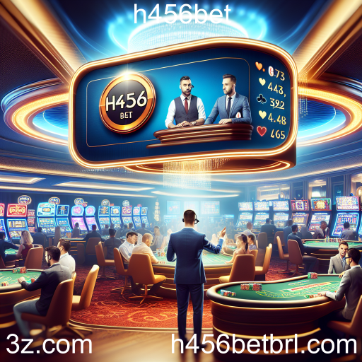 A Experiência Imersiva do Cassino Ao Vivo no h456bet